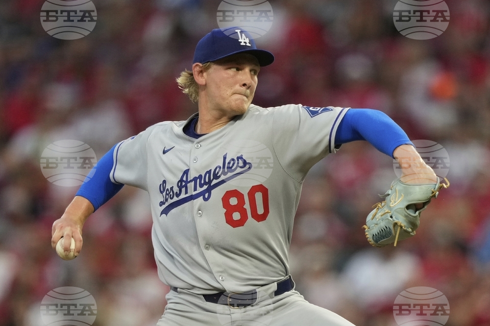 Dodgers Reds Baseball