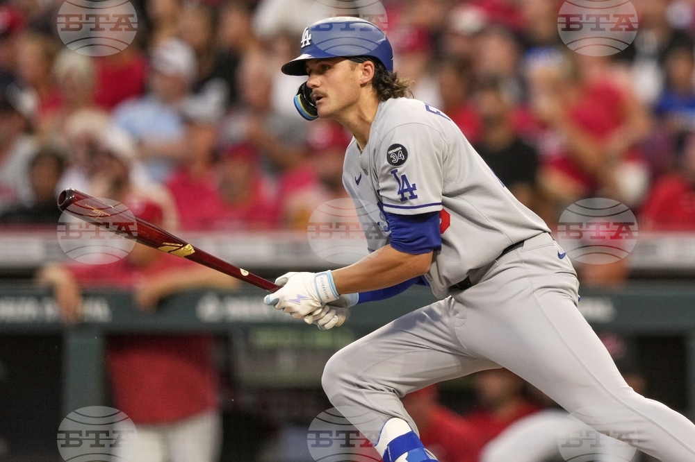 Dodgers Reds Baseball