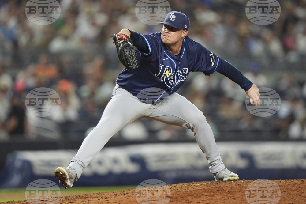 Rays Yankees Baseball