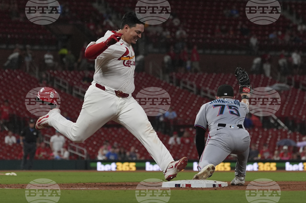 Marlins Cardinals Baseball