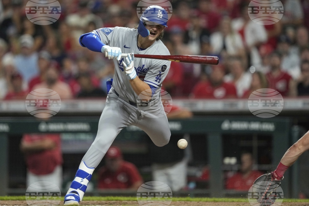 Dodgers Reds Baseball