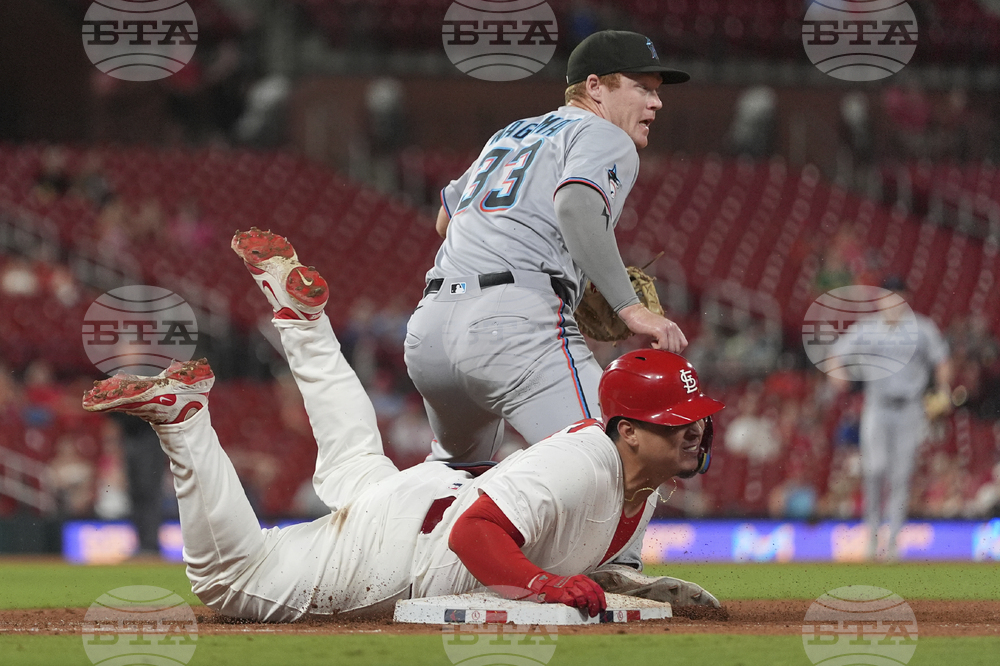 Marlins Cardinals Baseball