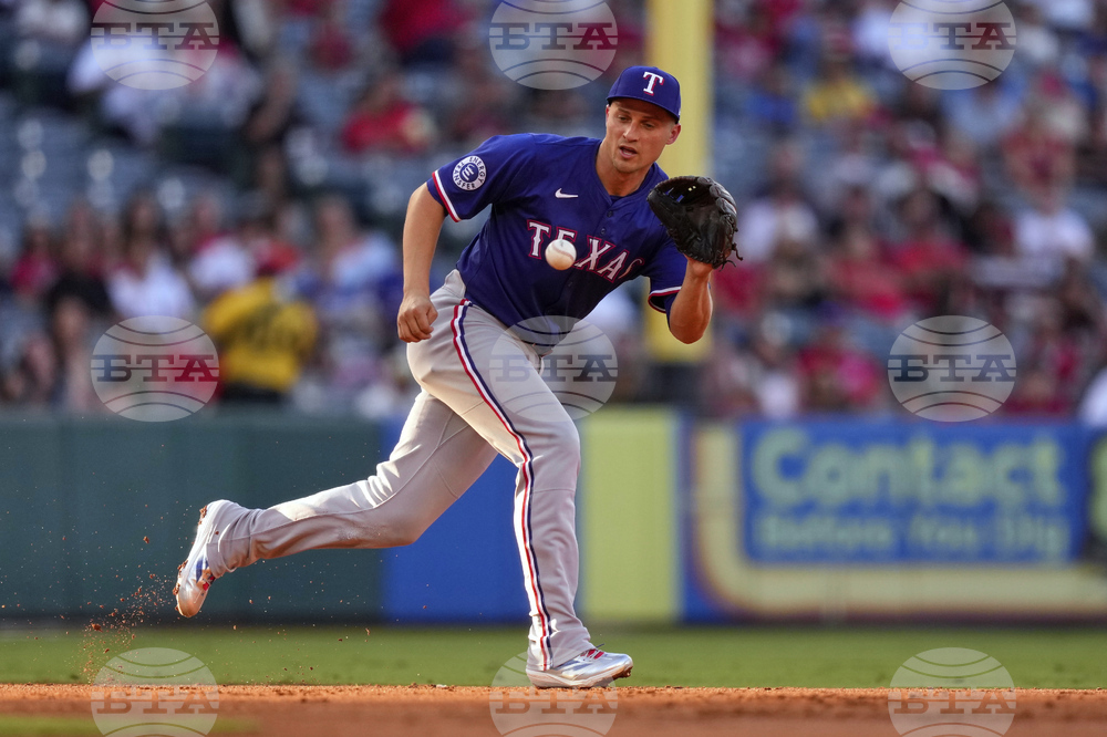 Rangers Angels Baseball