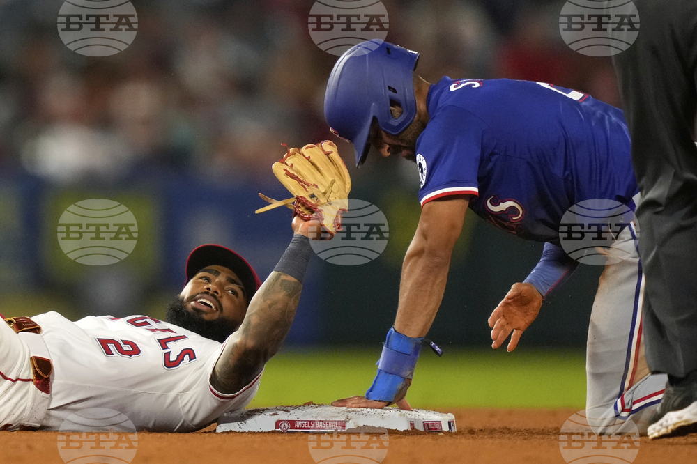Rangers Angels Baseball