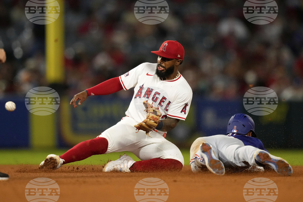 Rangers Angels Baseball