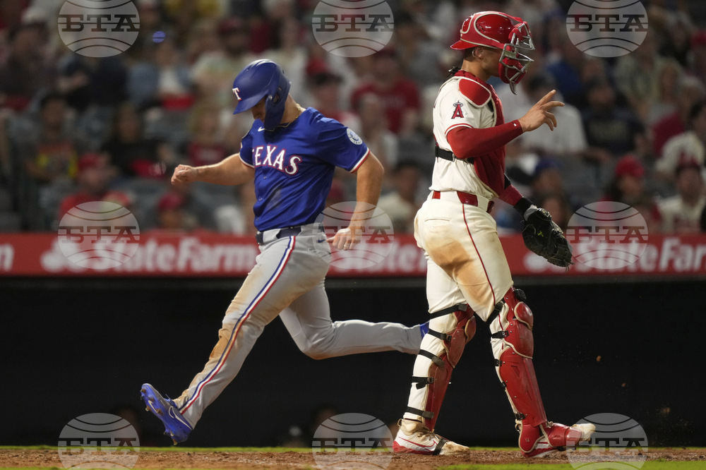 Rangers Angels Baseball
