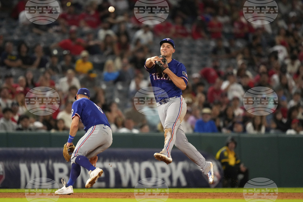 Rangers Angels Baseball