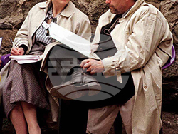 Кадри от заснемането на "След края на света"