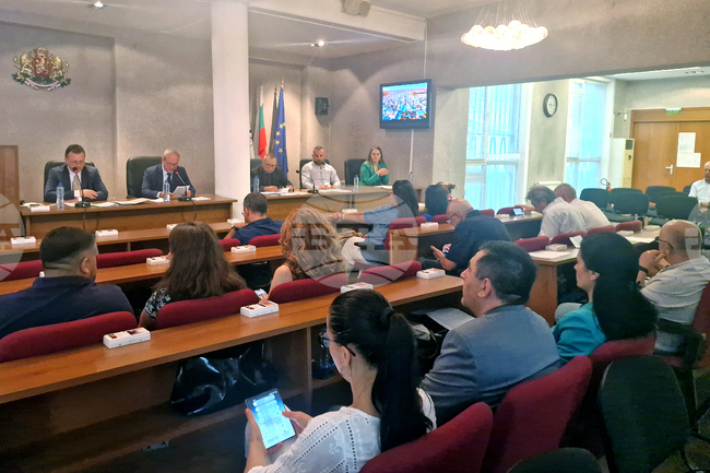 Общинските съветници в Търговище приеха Общината да осигури съфинансиране на трансграничен проект за цифровизация на услуги