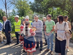 Село Тертер - Дом за възрастни хора - първа копка