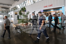 Летище Крумово - съдействие за гасене пожари - среща