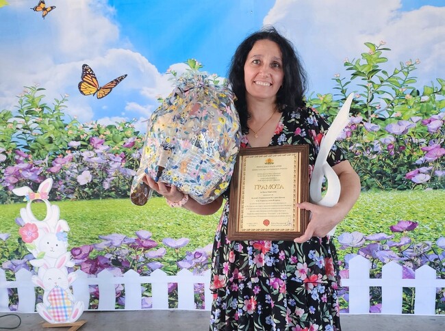 Президентът на Българо-американския културен център в Сарасота получи грамота от Агенцията за българите в чужбина за родолюбива дейност