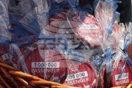 Бургас - летище - посрещане на едномилионен пътник за 2025 година