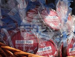 Бургас - летище - посрещане на едномилионен пътник за 2025 година