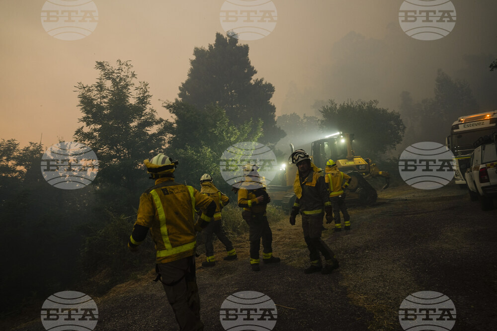Spain Europe Wildfires