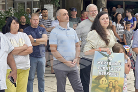 Тервел - ветрогенераторен парк - протест