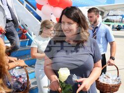 Бургас - летище - посрещане на едномилионен пътник за 2025 година