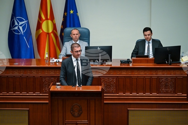 Мицкоски обвини СДСМ, че продължава политиката на Тодор Живков към днешна Северна Македония