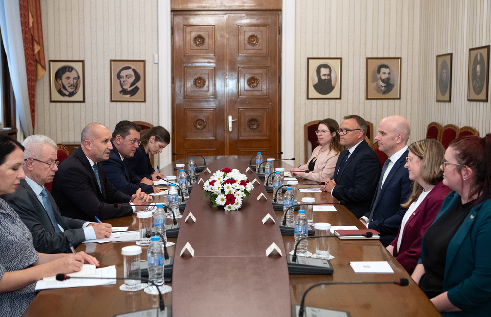 President, British Ambassador to Bulgaria Discuss Countering Illegal Immigration, Organized Crime
