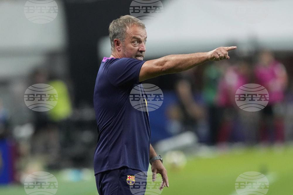 South Korea Soccer Barcelona Seoul