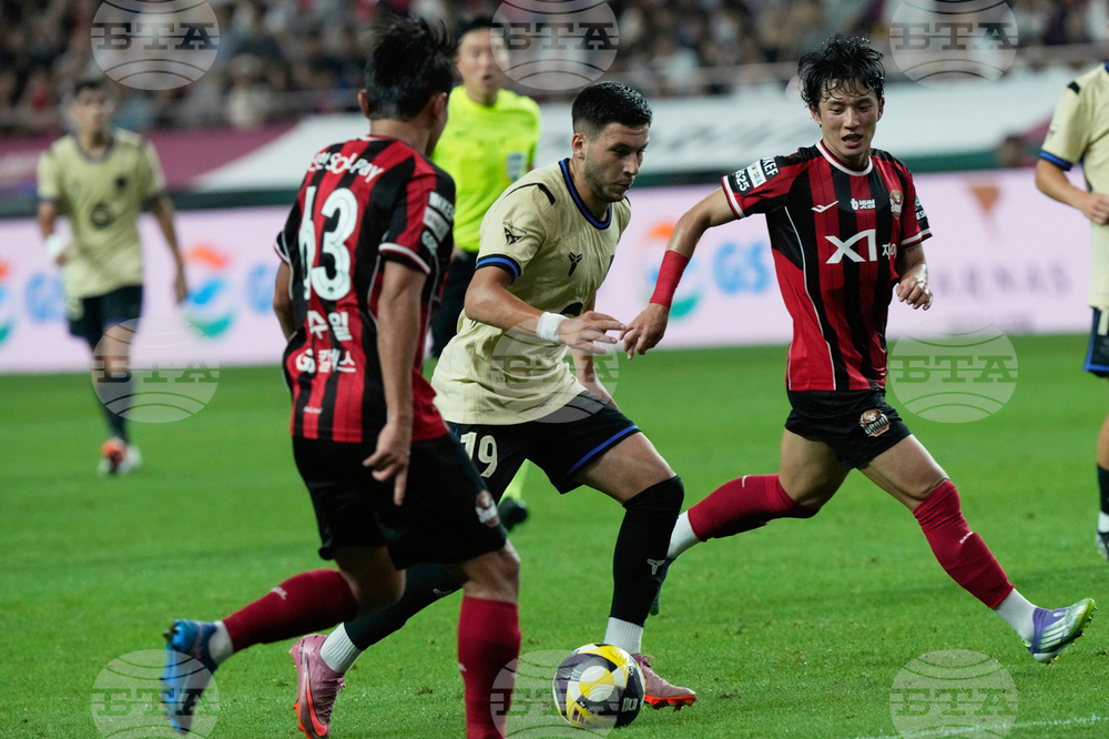 South Korea Soccer Barcelona Seoul
