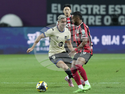 South Korea Soccer Barcelona Seoul