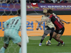 South Korea Soccer Barcelona Seoul