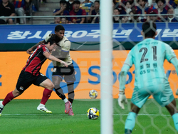 South Korea Soccer Barcelona Seoul