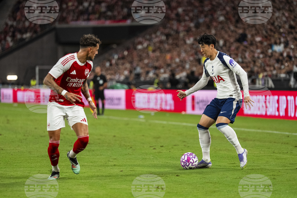 Hong Kong Soccer Arsenal Tottenham Hotspur