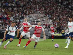 Hong Kong Soccer Arsenal Tottenham Hotspur