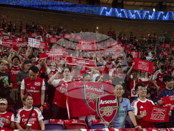 Hong Kong Soccer Arsenal Tottenham Hotspur