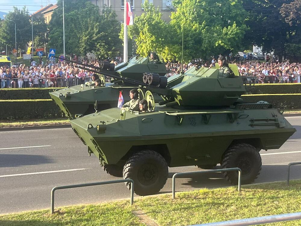 Хърватия - операция „Буря“ - годишнина - военен парад