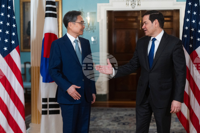 Южнокорейският външен министър се очаква да се срещне с Марко Рубио, съобщи Йонхап