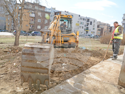 Снимка: Община Варна - Започна ремонт на северната част в „Кайсиева градина“