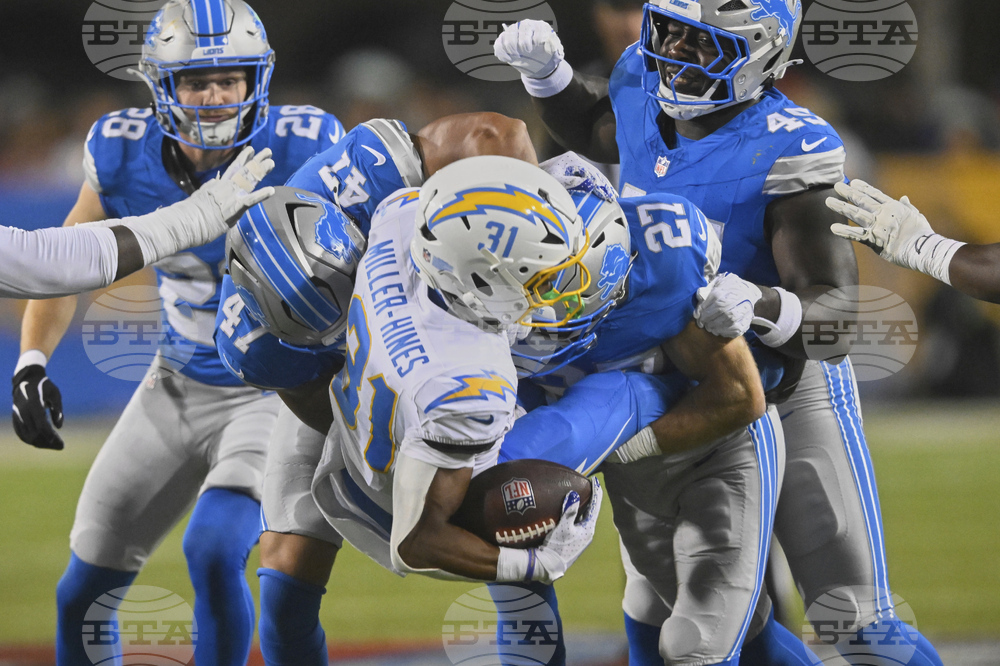 APTOPIX Chargers Lions Football