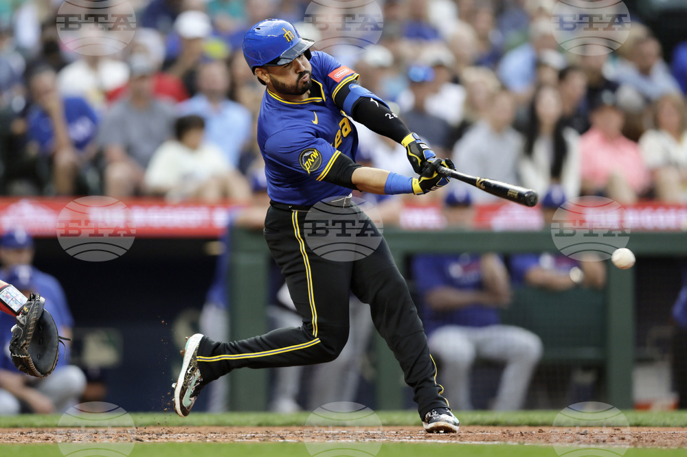 Rangers Mariners Baseball