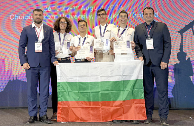 4 медала за България от Международната олимпиада по география (iGeo 2025) в Тайланд