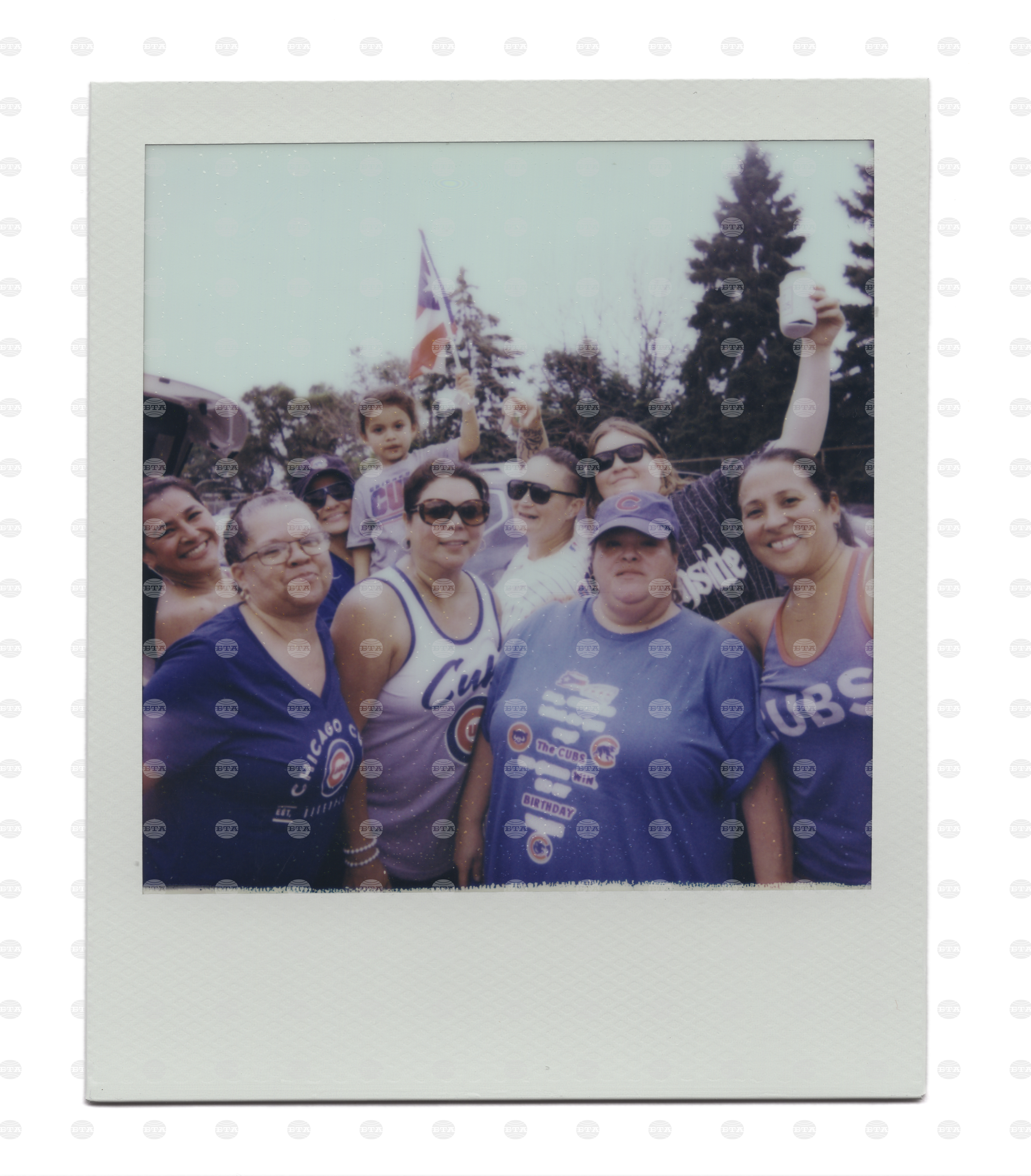 Cubs White Sox Polaroids Photo Essay