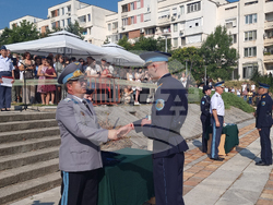 Плевен - ВВВУ "Георги Бенковски" - връчване на офицерски пагони