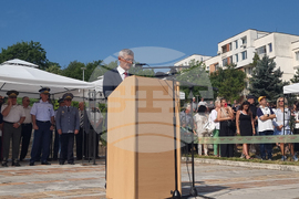 Плевен - ВВВУ "Георги Бенковски" - връчване на офицерски пагони