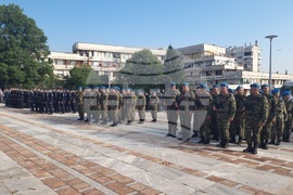 Плевен - ВВВУ "Георги Бенковски" - връчване на офицерски пагони