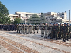 Плевен - ВВВУ "Георги Бенковски" - връчване на офицерски пагони