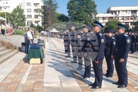 Плевен - ВВВУ "Георги Бенковски" - връчване на офицерски пагони