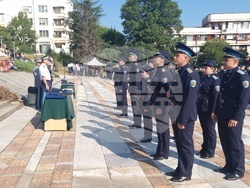 Плевен - ВВВУ "Георги Бенковски" - връчване на офицерски пагони