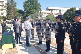Плевен - ВВВУ "Георги Бенковски" - връчване на офицерски пагони