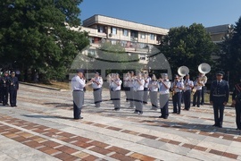 Плевен - ВВВУ "Георги Бенковски" - връчване на офицерски пагони