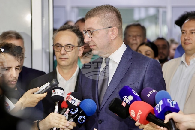 Мицкоски очаква митата на САЩ за Северна Македония да паднат под обявените сега 15 процента