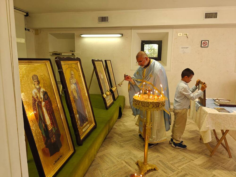 Българската православна църковна община „Свети Седмочисленици“ в Италия отбеляза празника на светите Седмочисленици 