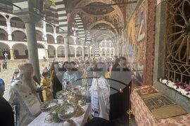 Рилски манастир - Начало на Богородичния пост