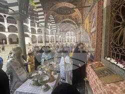 Рилски манастир - Начало на Богородичния пост